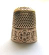 Antique gold thimble