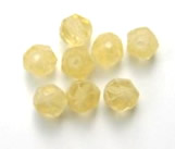 pale yellow beads