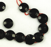 Vintage Black Nailhead Beads