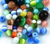 Cat's eye bead mix