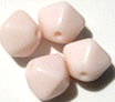 pink bicone beads