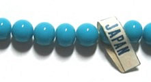 Turquoise round beads