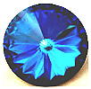 Swarovski burmuda blue rivoli