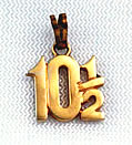 Vintage 14kt gold 10 1/2 charm