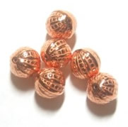 Cooper round beads