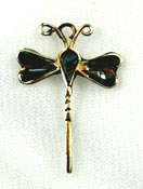 Vintage dragonfly pendant