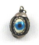 Antique Evil Eye Charm Sterling