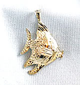 Vintage fish pendant