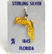 Vintage Enamel Florida Charm