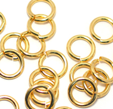 gold jump rings