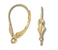 14Kt gold Lever back earrings