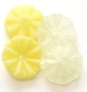 Lucite petal beads