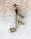 Sterling Muscial note charm