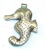 Vintage Sterling Sea Horse Pendant