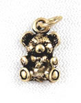 Sterling bear charm