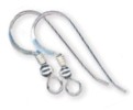 sterling shepherd hook earrings