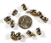 Staineless barrel beads large holes