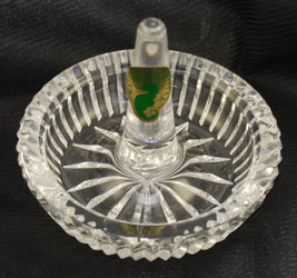 Vintage Round Waterford Crystal Ring Holder