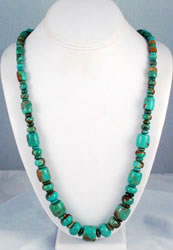 Vintage Navajo Turquoise Necklace Frances Begay