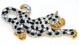 Roman leopard brooch