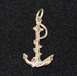 Vintage sterling silver anchor charm