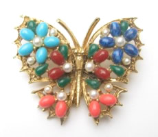 Art Butterfly brooch