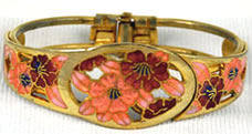 Vintage Cloisonne Bracelet Set