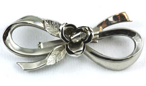 Vintage Coro Bow Brooch