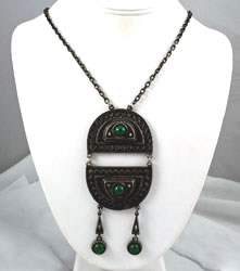 Vintage Coro Egyptian Revival Necklace