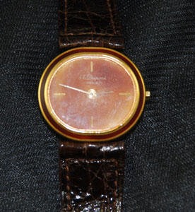 Vintage S.T. DuPont Unisex Laque de Chine  Watch