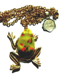 frog necklace