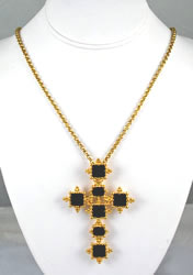 Ivana Trump Cross Necklace