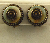 Vintage Jan Michael's earrings clip on San Francisco