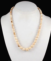 Mammoth Ivory Rounds Necklace