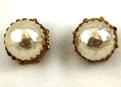 Miriam Haskell Pearl Earrings