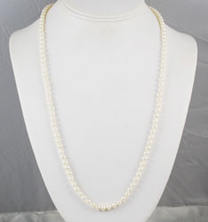 Akoya Cultured Pearl Necklace Matinee