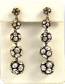 Rhinestone Dangle Earrings