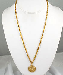 Vintage Sarah Coventry Virgo Zodiac Necklace