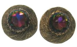 Vitrail crystal Earrings