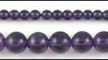 Amethyst gemstone round beads