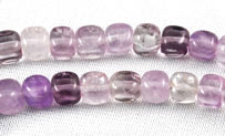 Amethyst gemstone square beads