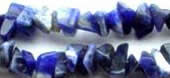 lapis gemstone chips