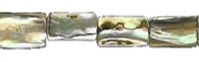 abalone rectangle beads