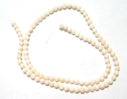 Light pink coral beads