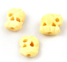 Vintage bone elephant beads