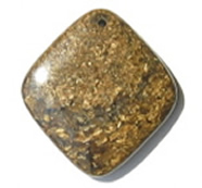 bronzite pendant