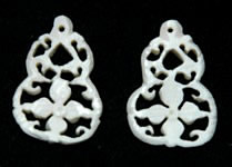 carved bone pendants