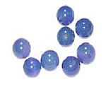 blue chalcedony round beads