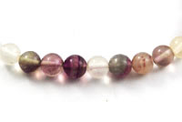 Flourite 8mm round beads