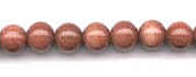 Goldstone round beads